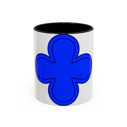 88th Infantry Division SSI (U.S. Army) Accent Coffee Mug 11oz Black - Go Mug Yourself