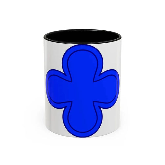 88th Infantry Division SSI (U.S. Army) Accent Coffee Mug 11oz Black - Go Mug Yourself