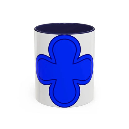 88th Infantry Division SSI (U.S. Army) Accent Coffee Mug 11oz Navy - Go Mug Yourself