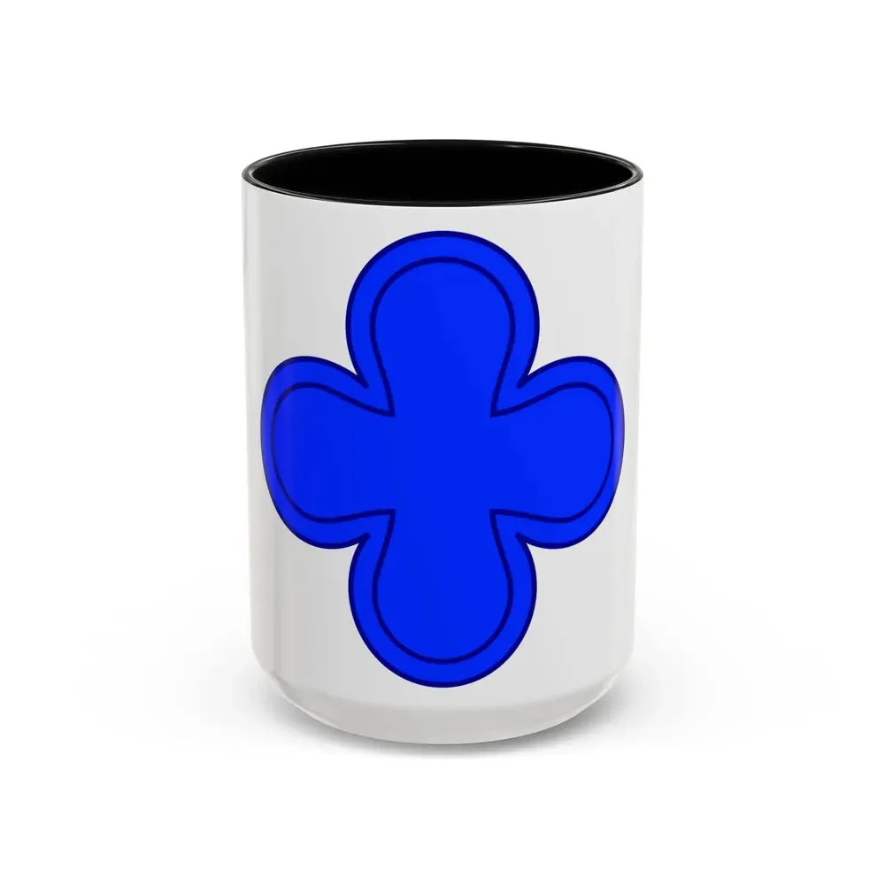 88th Infantry Division SSI (U.S. Army) Accent Coffee Mug 15oz Black - Go Mug Yourself