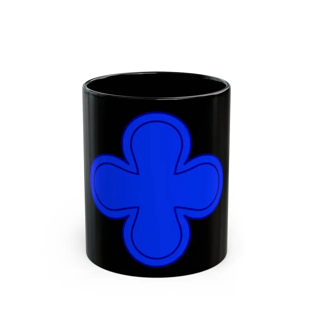 88th Infantry Division SSI (U.S. Army) Black Coffee Mug 11oz - Go Mug Yourself