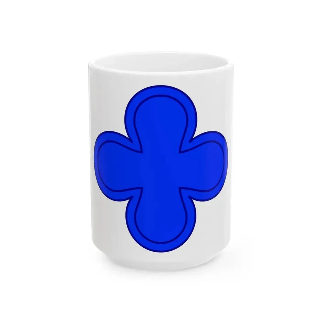 88th Infantry Division SSI (U.S. Army) White Coffee Mug 15oz - Go Mug Yourself