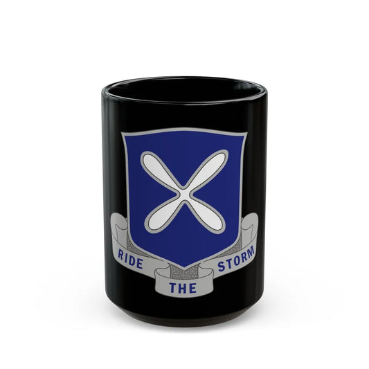 88th Infantry Regiment 2 (U.S. Army) Black Coffee Mug-15oz-Go Mug Yourself