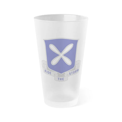 88th Infantry Regiment 2 (U.S. Army) Frosted Pint Glass 16oz-Go Mug Yourself