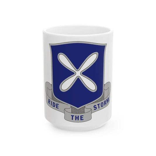 88th Infantry Regiment 2 (U.S. Army) White Coffee Mug-15oz-Go Mug Yourself