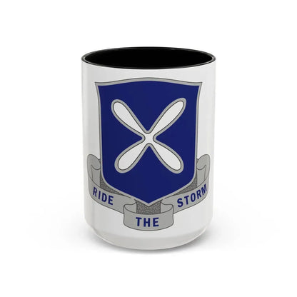 88th Infantry Regiment 2 (U.S. Army) Accent Coffee Mug 15oz Black - Go Mug Yourself