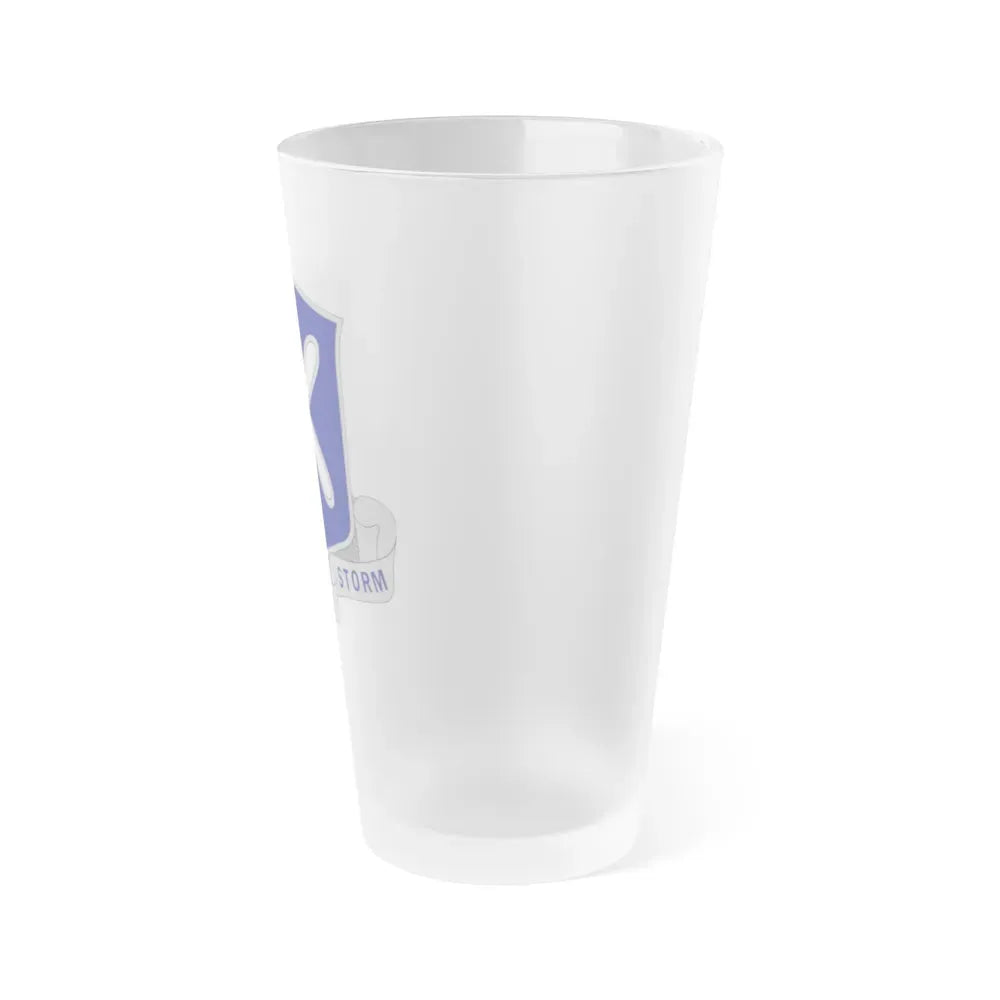 88th Infantry Regiment 2 (U.S. Army) Frosted Pint Glass 16oz - Go Mug Yourself