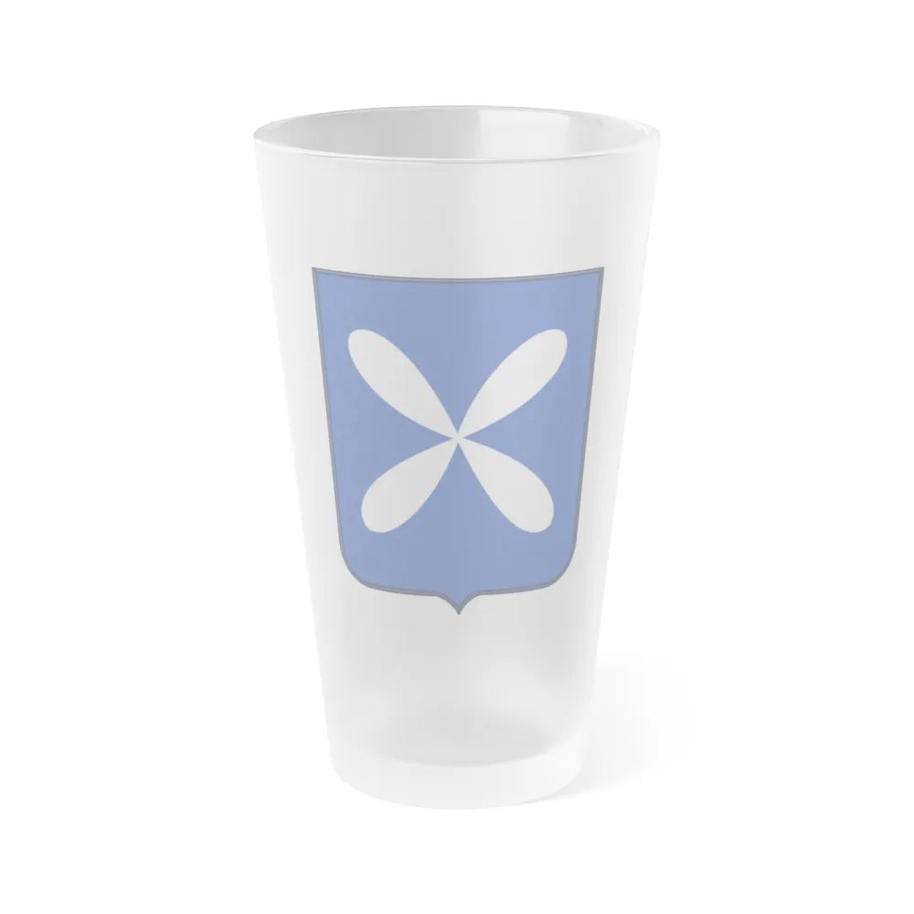 88th Infantry Regiment (U.S. Army) Frosted Pint Glass 16oz-Go Mug Yourself