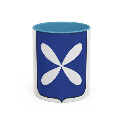 88th Infantry Regiment (U.S. Army) Accent Coffee Mug 11oz Light Blue - Go Mug Yourself