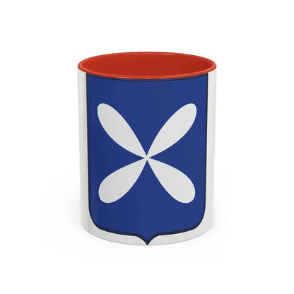 88th Infantry Regiment (U.S. Army) Accent Coffee Mug 11oz Red - Go Mug Yourself