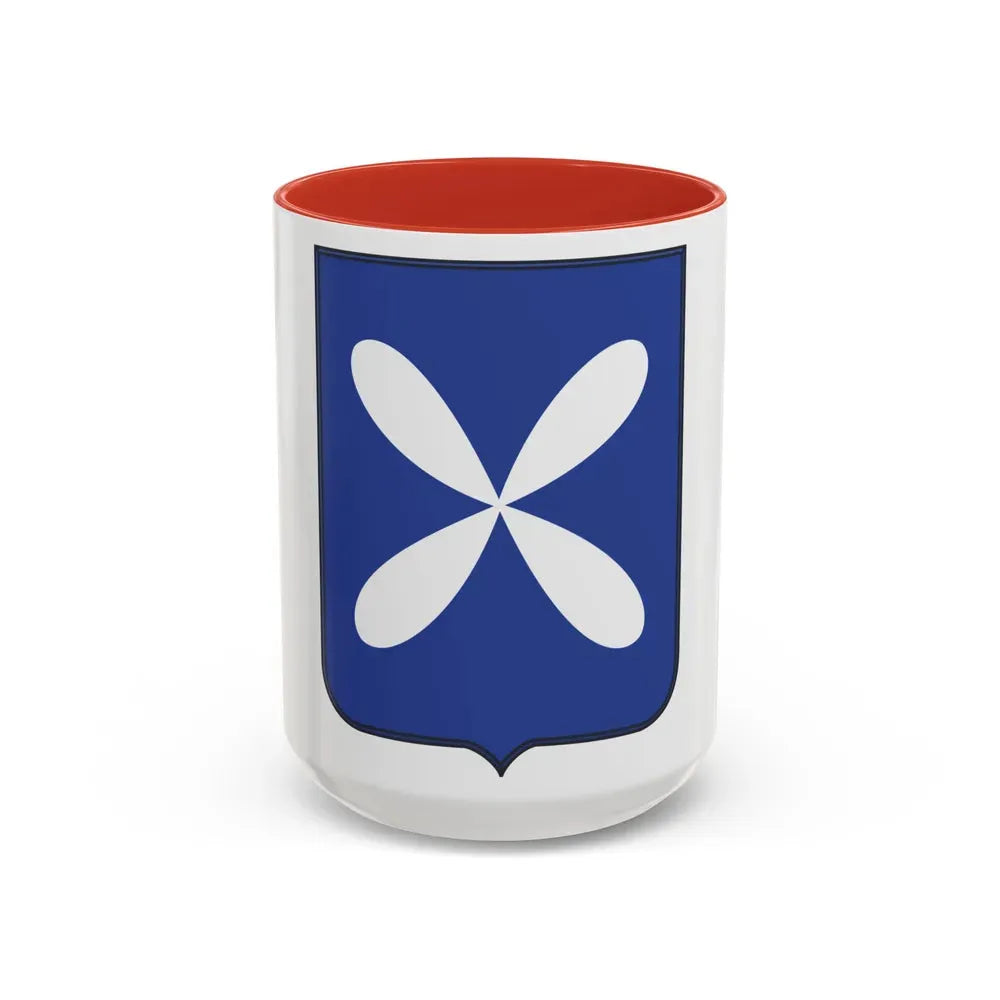 88th Infantry Regiment (U.S. Army) Accent Coffee Mug 15oz Red - Go Mug Yourself