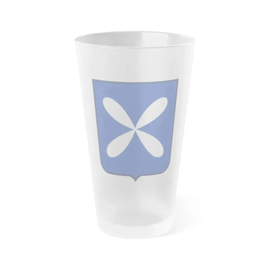 88th Infantry Regiment (U.S. Army) Frosted Pint Glass 16oz Default Title - Go Mug Yourself