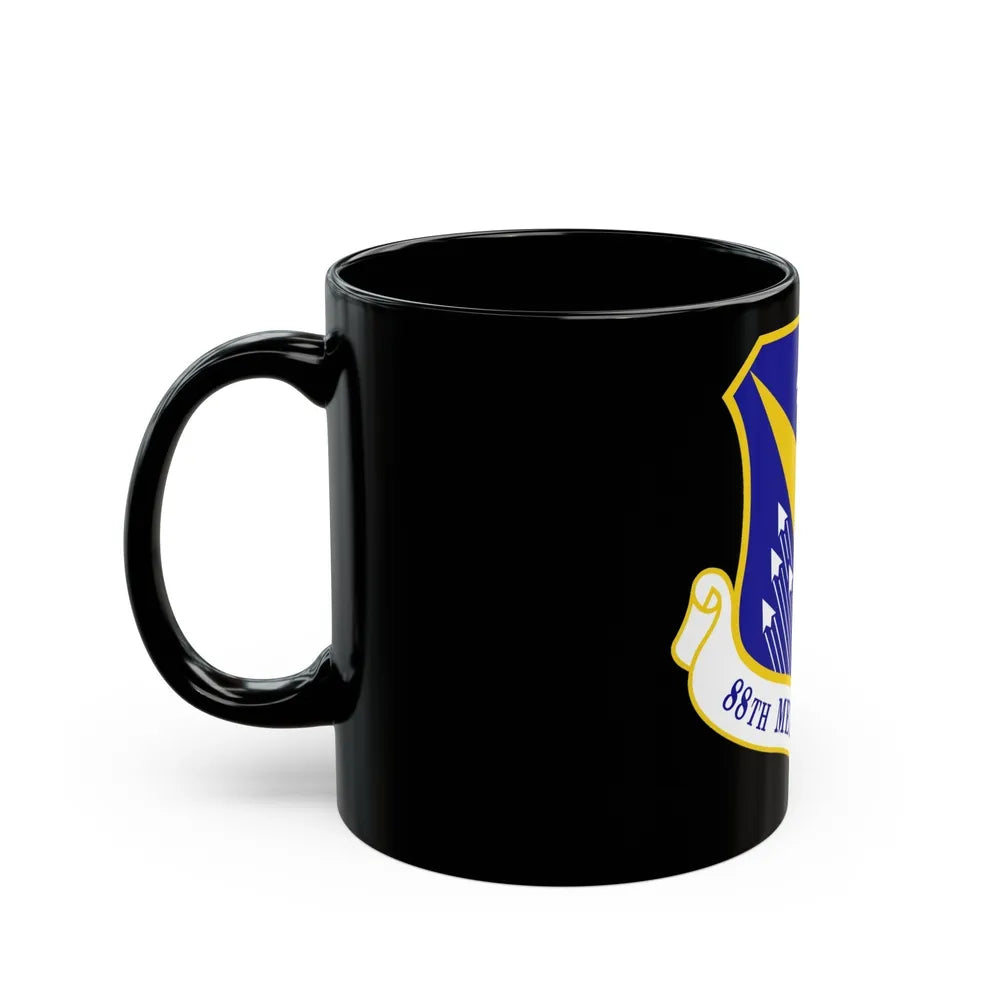 88th Medical Group (U.S. Air Force) Black Coffee Mug-Go Mug Yourself