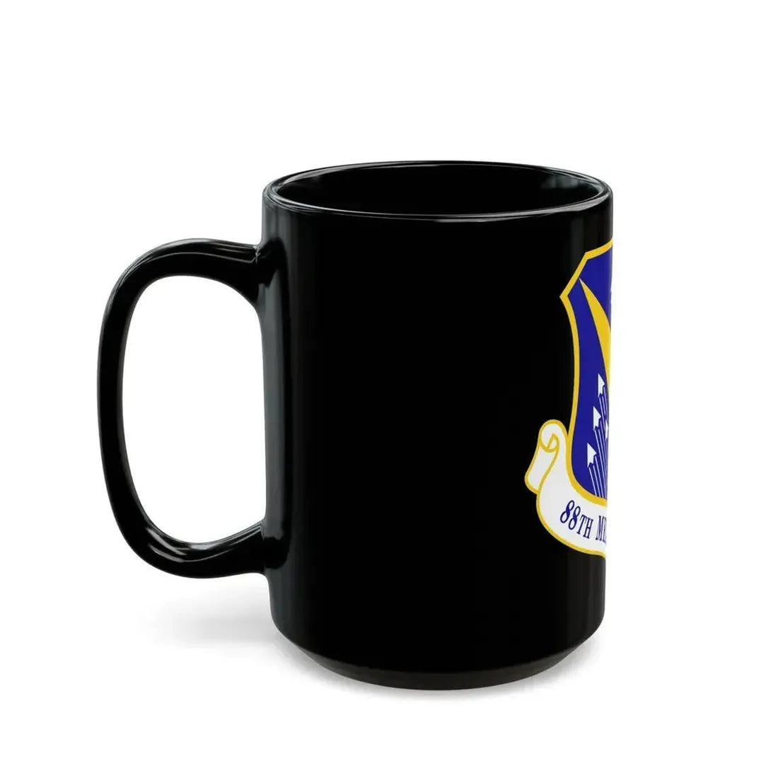 88th Medical Group (U.S. Air Force) Black Coffee Mug - Go Mug Yourself