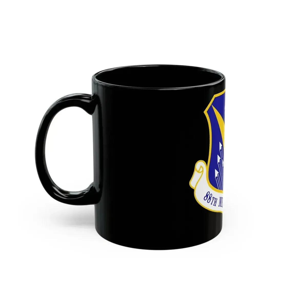88th Medical Group (U.S. Air Force) Black Coffee Mug - Go Mug Yourself