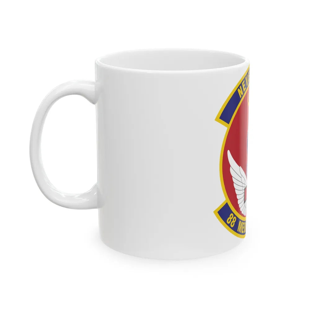 88th Medical Operations Squadron (U.S. Air Force) White Coffee Mug-Go Mug Yourself