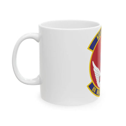 88th Medical Operations Squadron (U.S. Air Force) White Coffee Mug-Go Mug Yourself