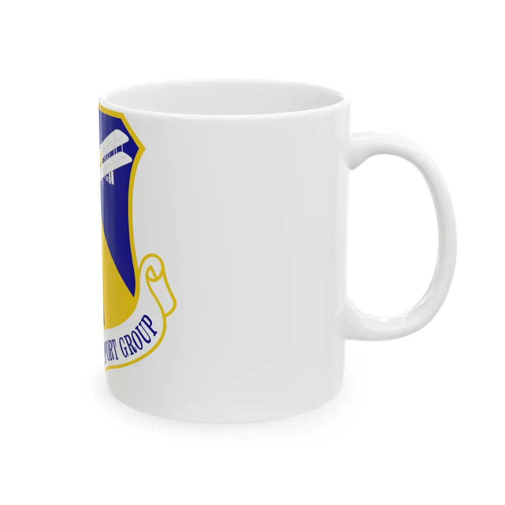 88th Mission Support Group (U.S. Air Force) White Coffee Mug-Go Mug Yourself