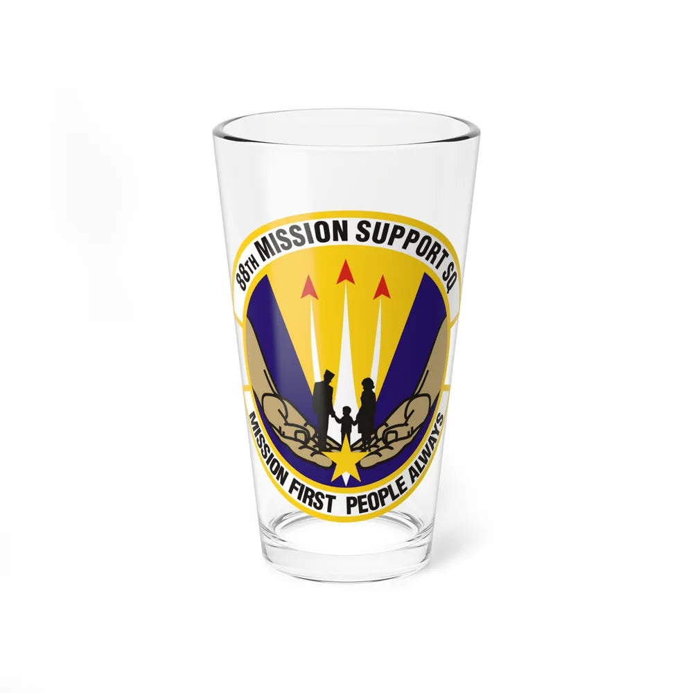 88th Mission Support Squadron (U.S. Air Force) Pint Glass 16oz-16oz-Go Mug Yourself