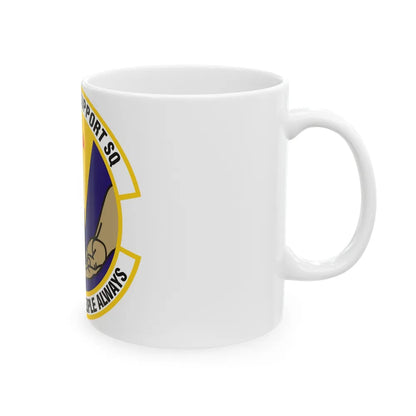 88th Mission Support Squadron (U.S. Air Force) White Coffee Mug-Go Mug Yourself