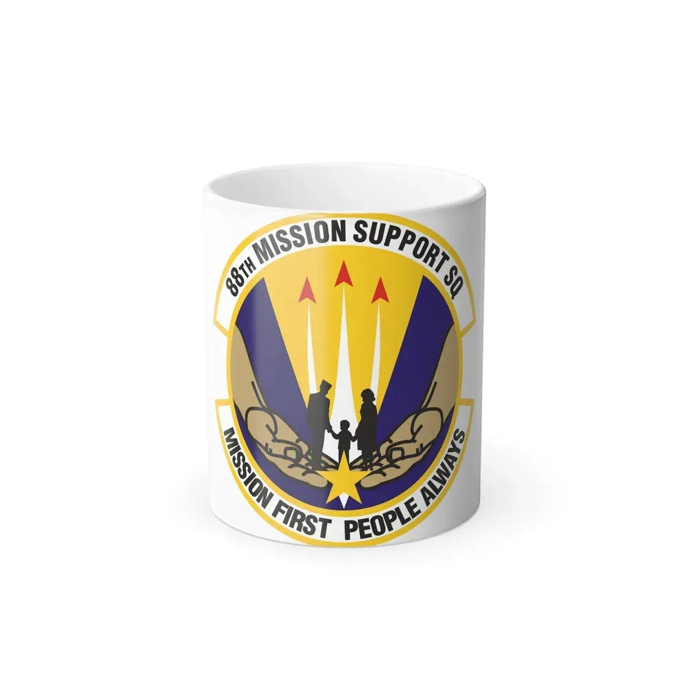 88th Mission Support Squadron (U.S. Air Force) Color Changing Mug 11oz - Go Mug Yourself
