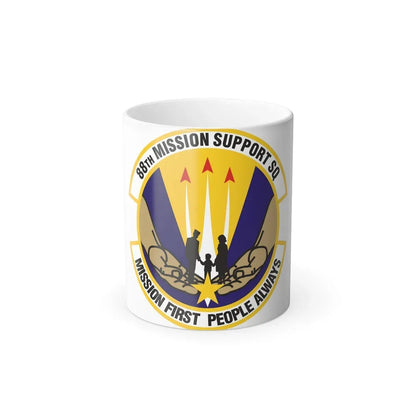 88th Mission Support Squadron (U.S. Air Force) Color Changing Mug 11oz - Go Mug Yourself