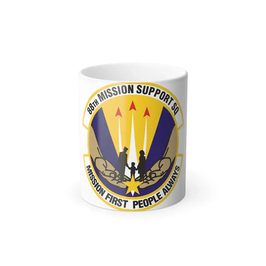 88th Mission Support Squadron (U.S. Air Force) Color Changing Mug 11oz - Go Mug Yourself