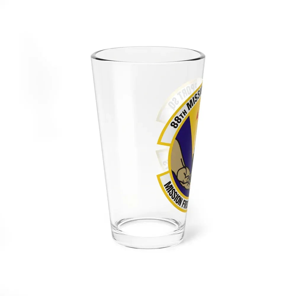 88th Mission Support Squadron (U.S. Air Force) Pint Glass 16oz - Go Mug Yourself