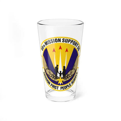 88th Mission Support Squadron (U.S. Air Force) Pint Glass 16oz - Go Mug Yourself