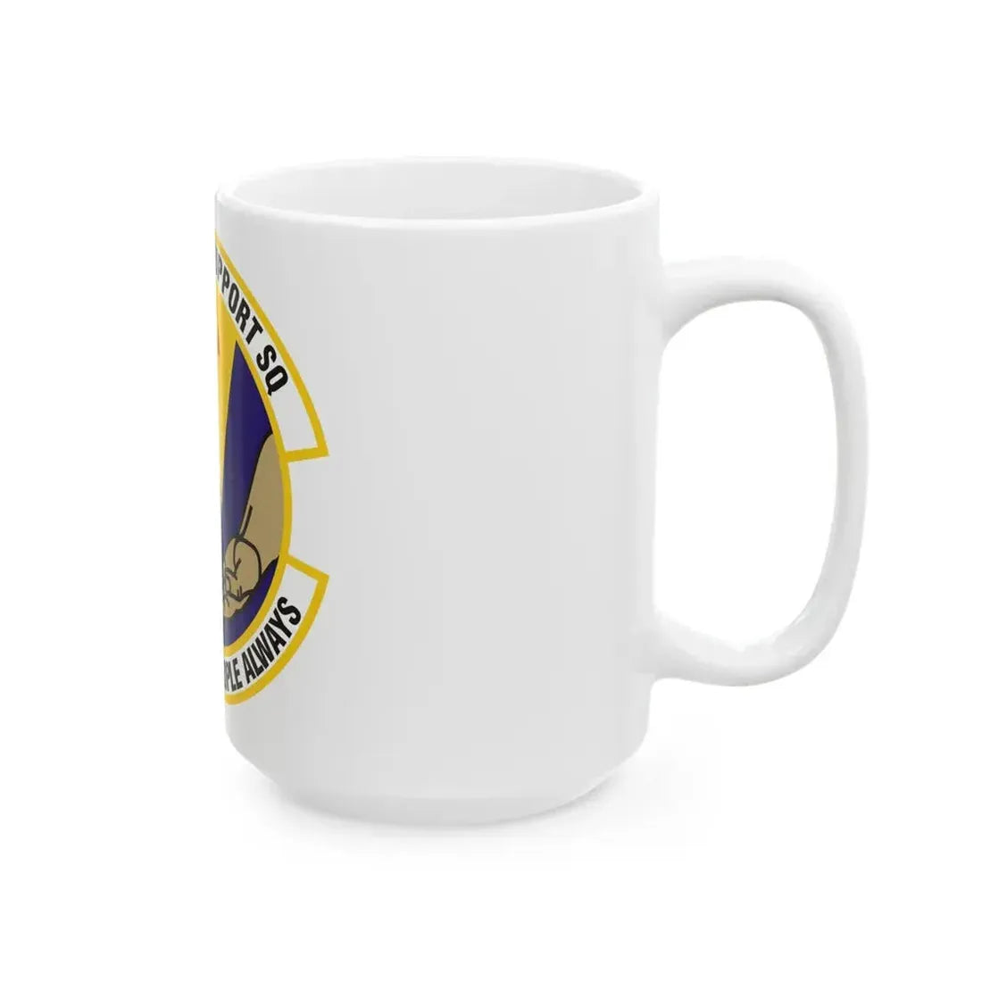 88th Mission Support Squadron (U.S. Air Force) White Coffee Mug - Go Mug Yourself