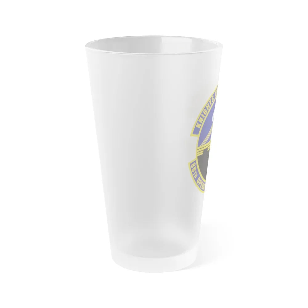 88th Operations Support Squadron (U.S. Air Force) Frosted Pint Glass 16oz-Go Mug Yourself