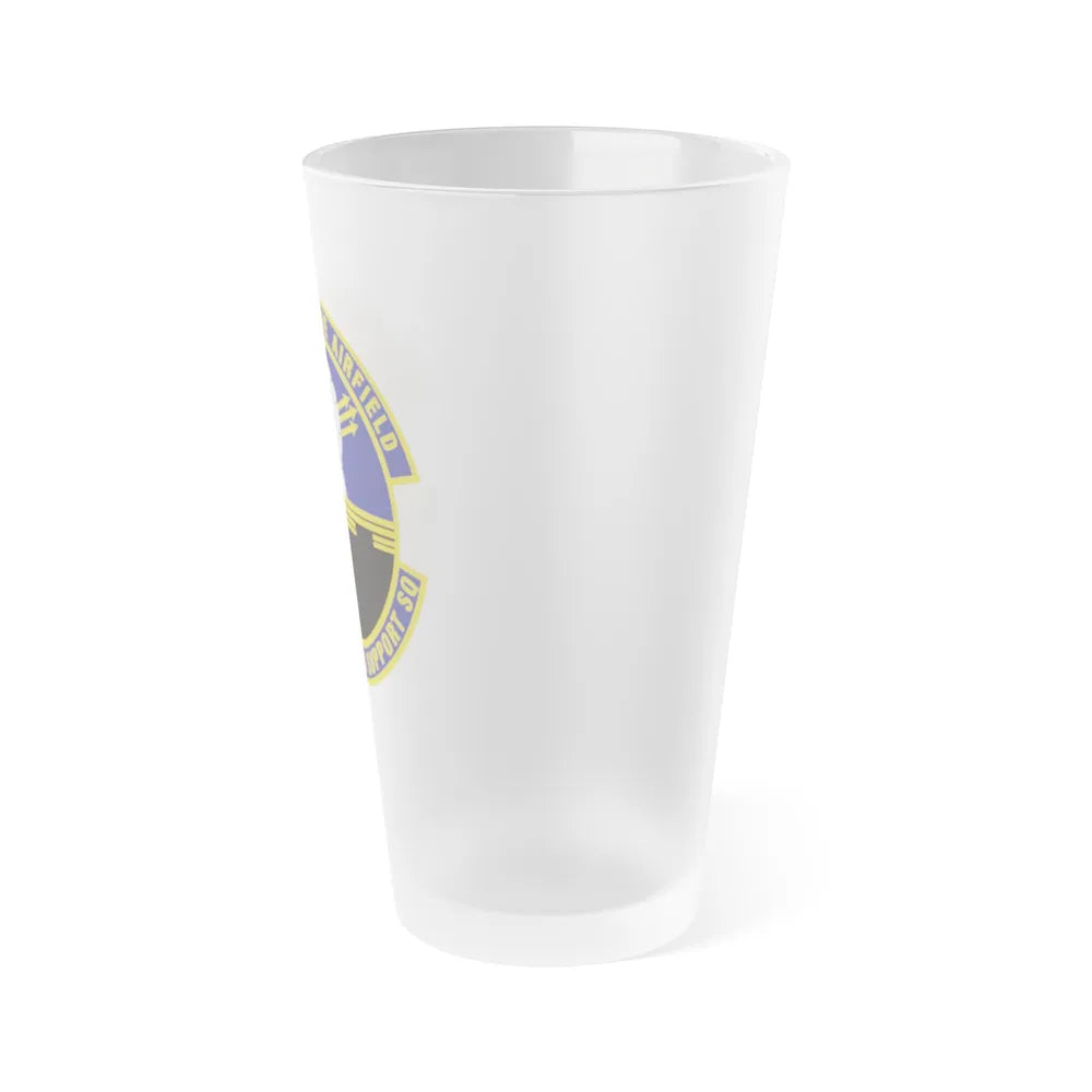 88th Operations Support Squadron (U.S. Air Force) Frosted Pint Glass 16oz-Go Mug Yourself