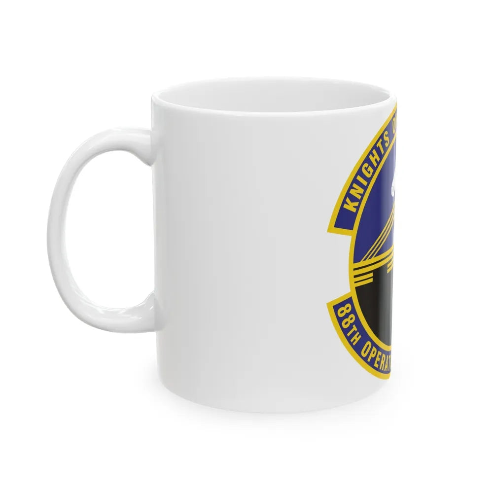 88th Operations Support Squadron (U.S. Air Force) White Coffee Mug-Go Mug Yourself