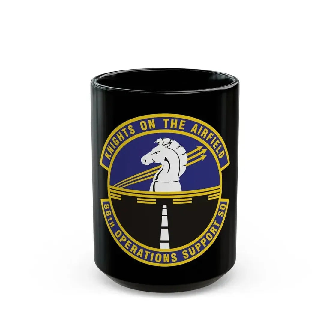 88th Operations Support Squadron (U.S. Air Force) Black Coffee Mug 15oz - Go Mug Yourself