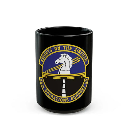 88th Operations Support Squadron (U.S. Air Force) Black Coffee Mug 15oz - Go Mug Yourself