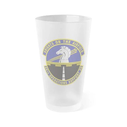 88th Operations Support Squadron (U.S. Air Force) Frosted Pint Glass 16oz 16oz Frosted - Go Mug Yourself