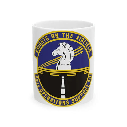 88th Operations Support Squadron (U.S. Air Force) White Coffee Mug 11oz - Go Mug Yourself