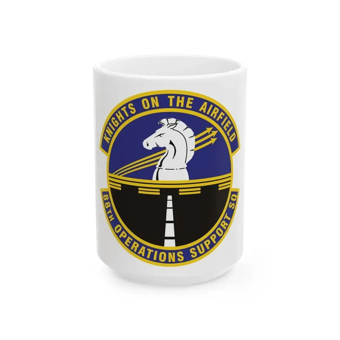 88th Operations Support Squadron (U.S. Air Force) White Coffee Mug 15oz - Go Mug Yourself