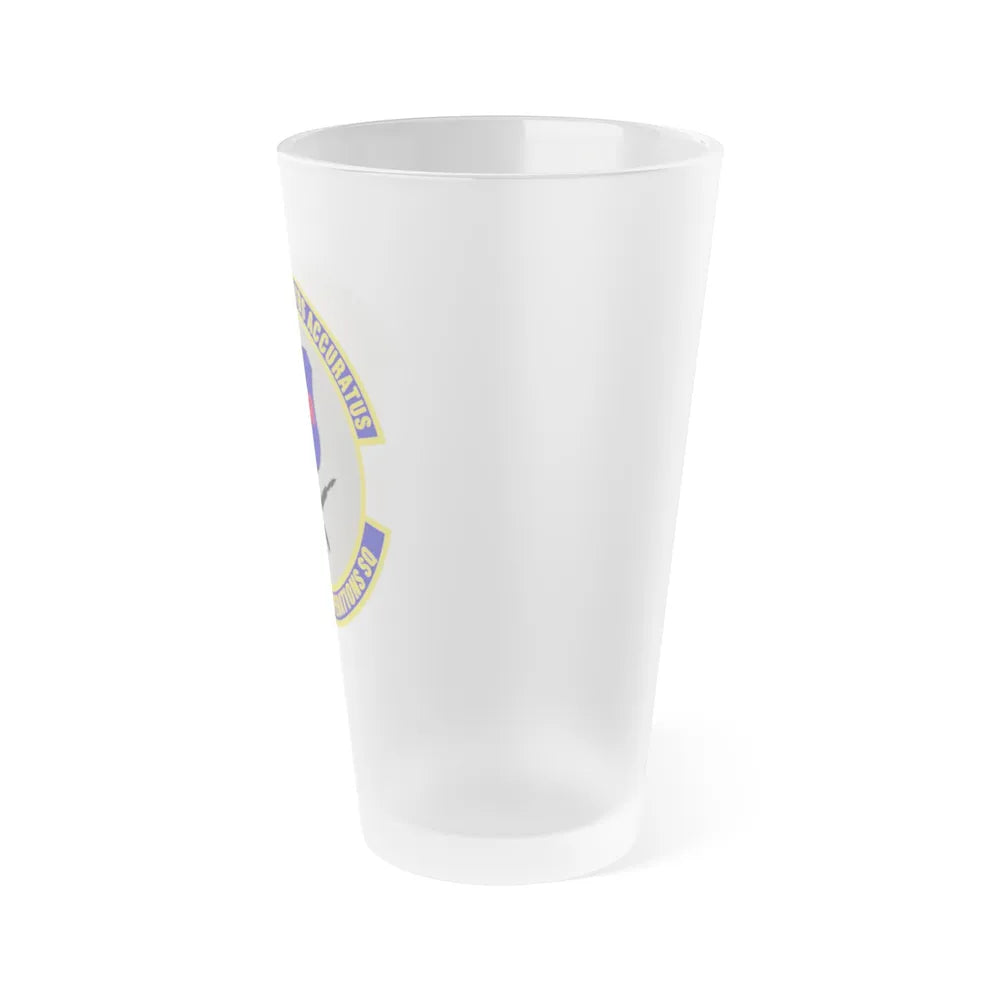 88th Surgical Operations Squadron (U.S. Air Force) Frosted Pint Glass 16oz-Go Mug Yourself