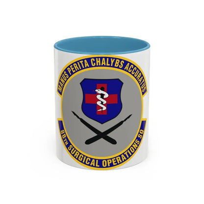 88th Surgical Operations Squadron (U.S. Air Force) Accent Coffee Mug 11oz Light Blue - Go Mug Yourself