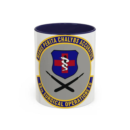 88th Surgical Operations Squadron (U.S. Air Force) Accent Coffee Mug 11oz Navy - Go Mug Yourself