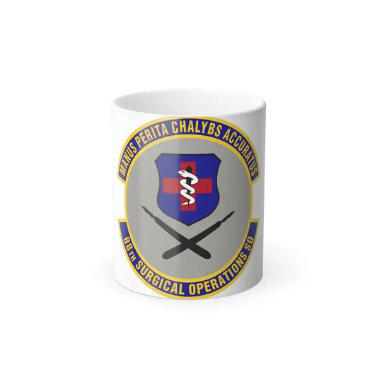 88th Surgical Operations Squadron (U.S. Air Force) Color Changing Mug 11oz - Go Mug Yourself