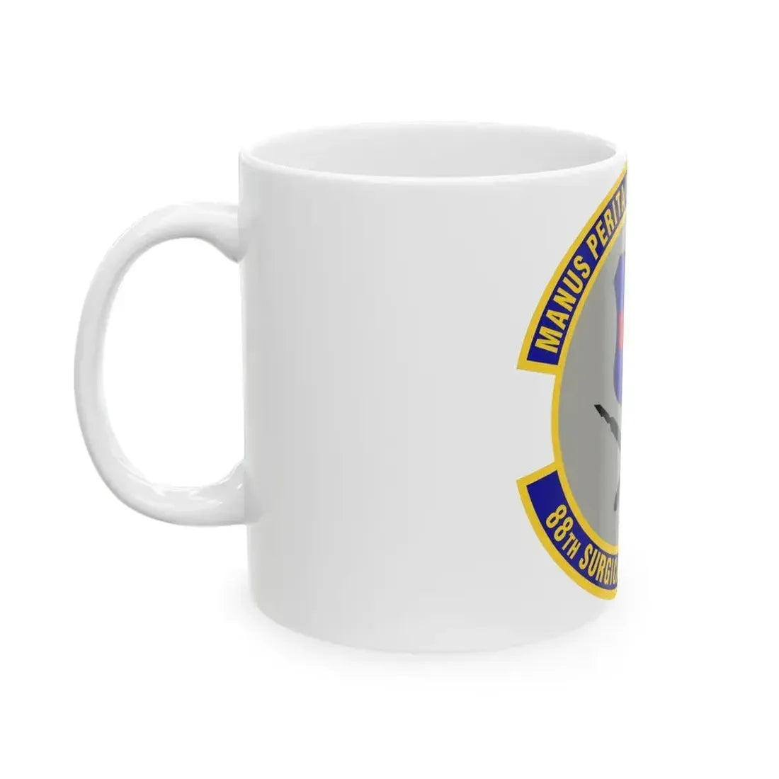 88th Surgical Operations Squadron (U.S. Air Force) White Coffee Mug - Go Mug Yourself