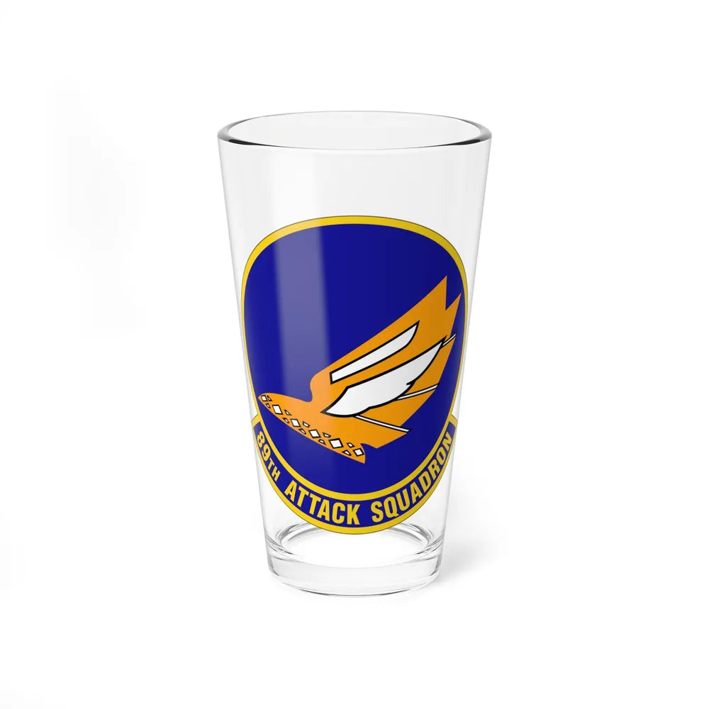 89 Attack Squadron ACC (U.S. Air Force) Pint Glass 16oz-16oz-Go Mug Yourself