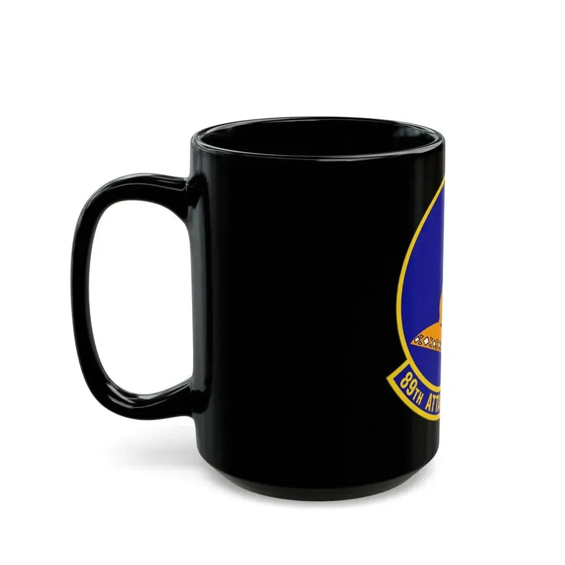 89 Attack Squadron ACC (U.S. Air Force) Black Coffee Mug - Go Mug Yourself
