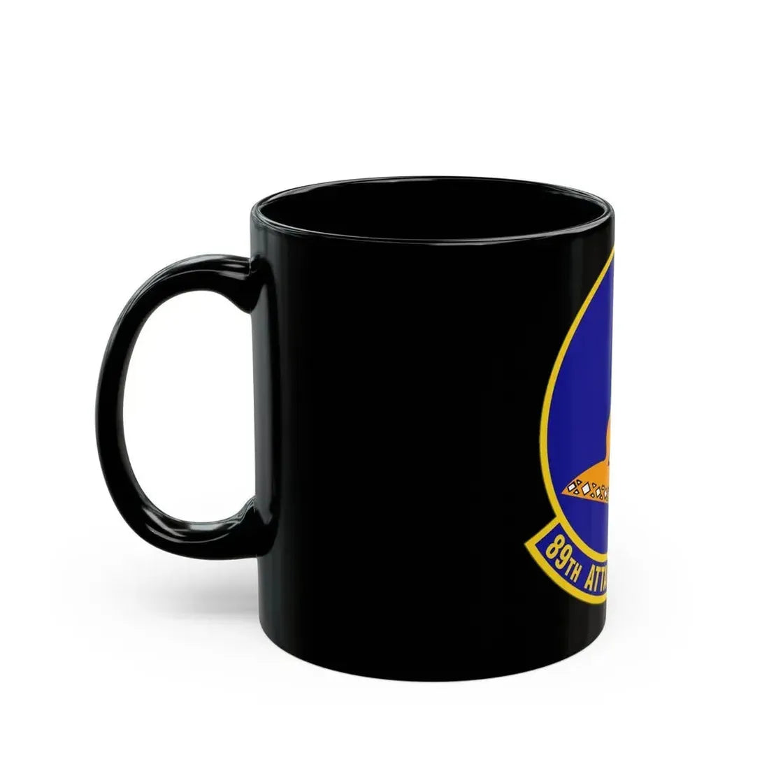 89 Attack Squadron ACC (U.S. Air Force) Black Coffee Mug - Go Mug Yourself