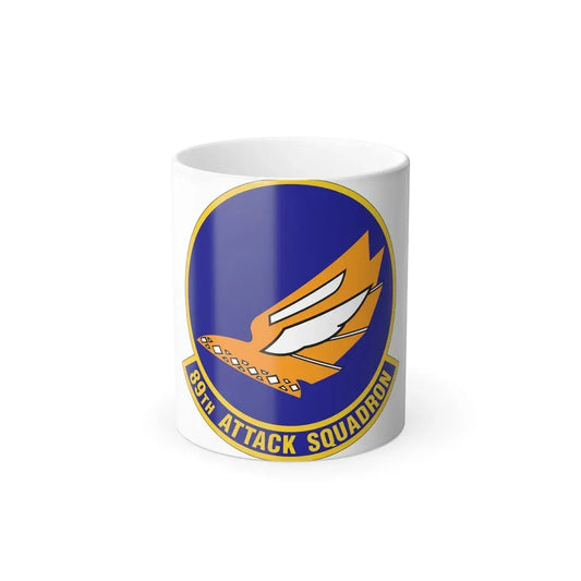 89 Attack Squadron ACC (U.S. Air Force) Color Changing Mug 11oz - Go Mug Yourself