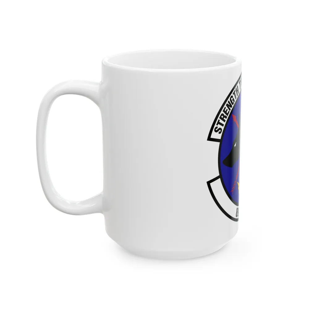 890 Missile Security Forces Squadron AFGSC (U.S. Air Force) White Coffee Mug-Go Mug Yourself