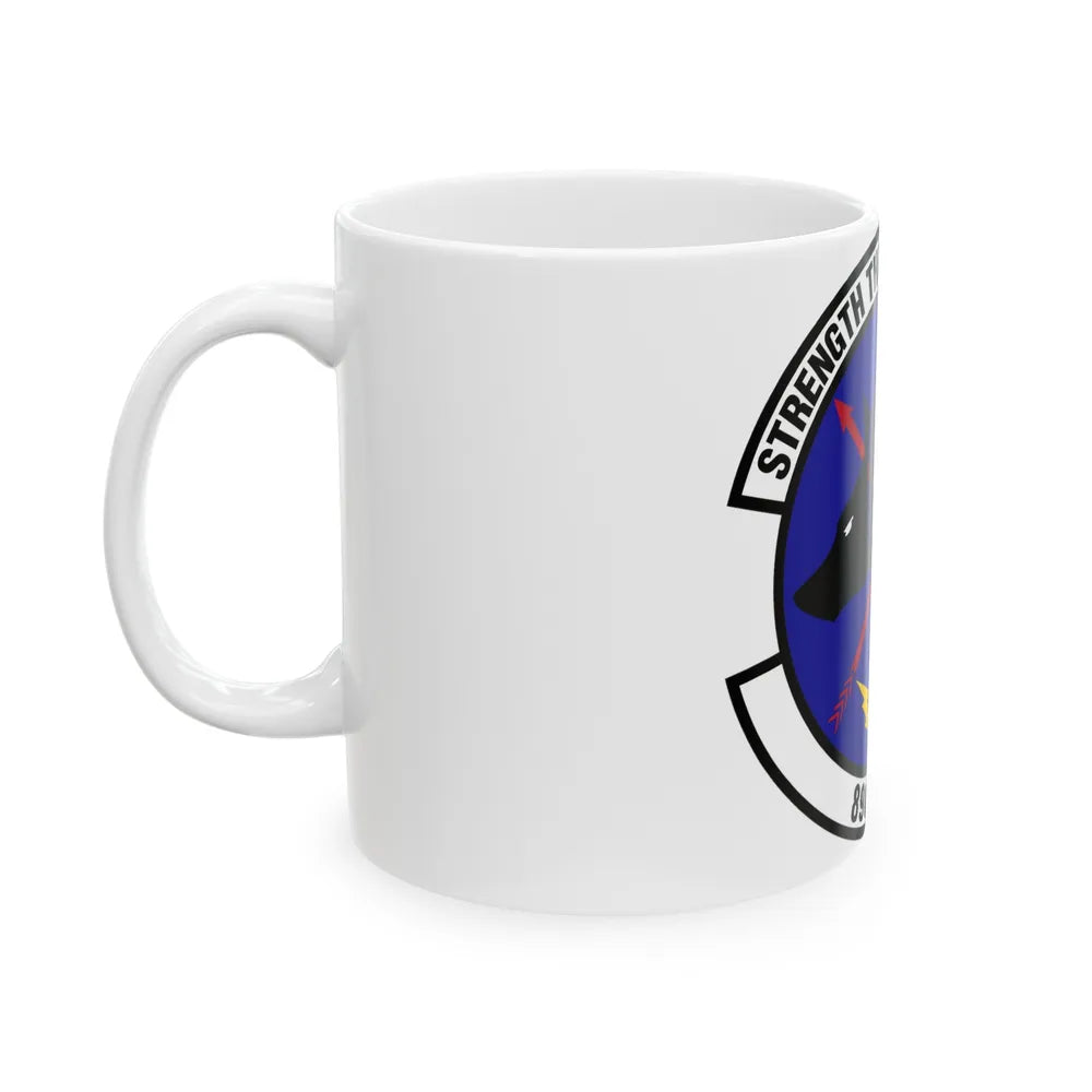 890 Missile Security Forces Squadron AFGSC (U.S. Air Force) White Coffee Mug-Go Mug Yourself