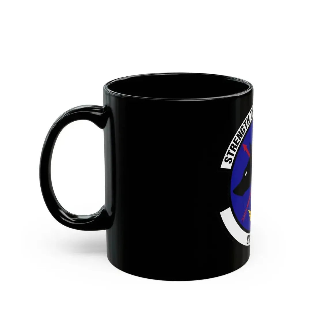 890 Missile Security Forces Squadron AFGSC (U.S. Air Force) Black Coffee Mug - Go Mug Yourself